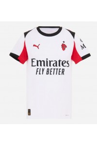 Fotbalové Dres AC Milan Dámské Venkovní Oblečení 2025-26 Krátký Rukáv